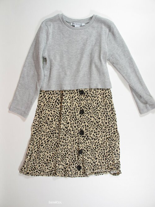 Šaty pro holky se vzorem secondhand