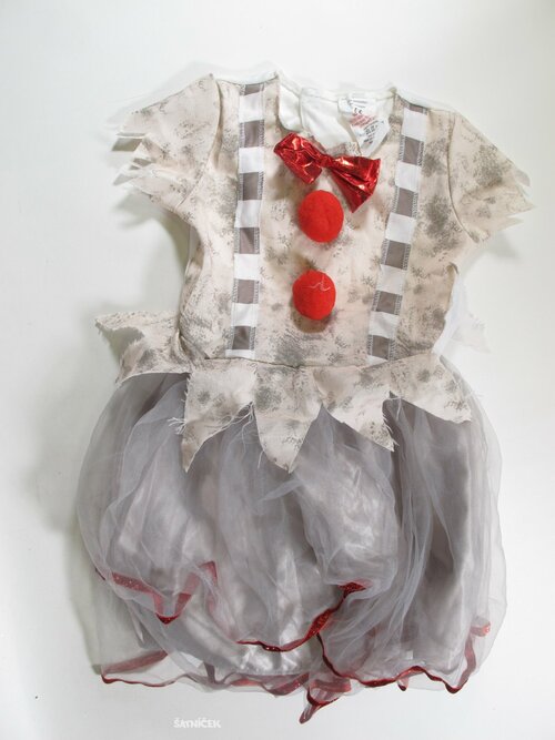 Šaty na karneval s mašličkou secondhand