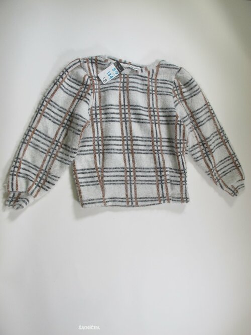 Svetr kostkovaný pro holky outlet