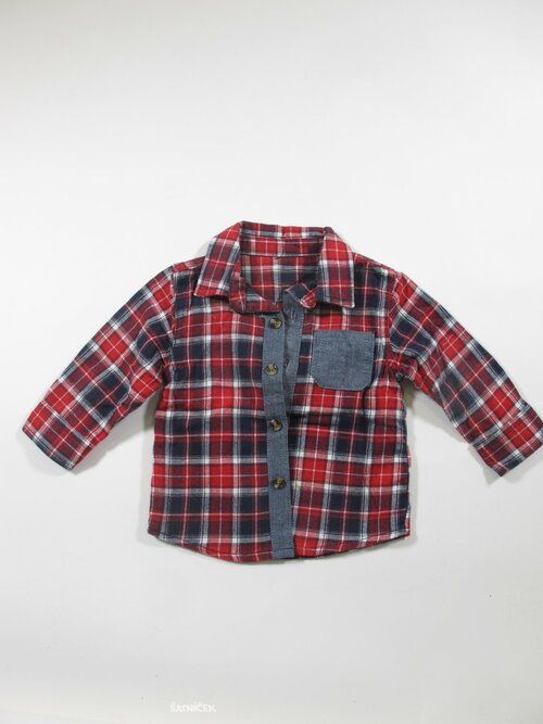 Košile pro kluky kostkovaná secondhand