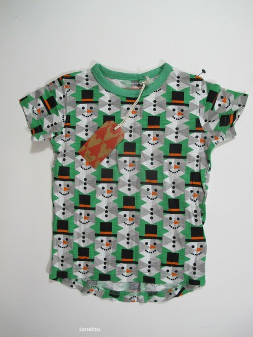 Triko pro kluky se sněhuláky outlet