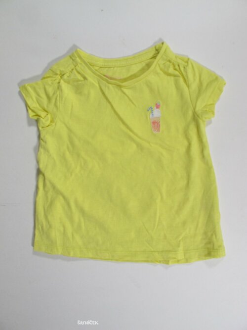 Triko pro holky žluté secondhand