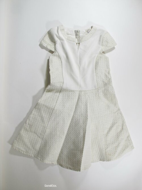 Šaty pro holky  smetanovo zlaté  secondhand