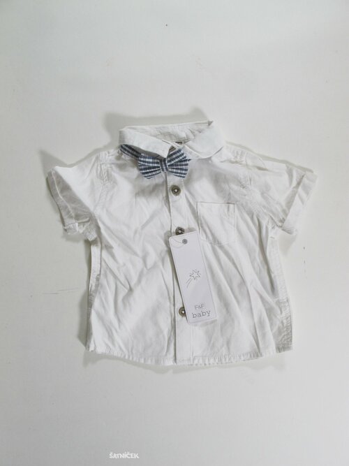 Košile pro kluky bílá outlet