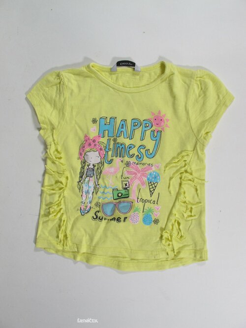 Triko pro holky žluté  secondhand