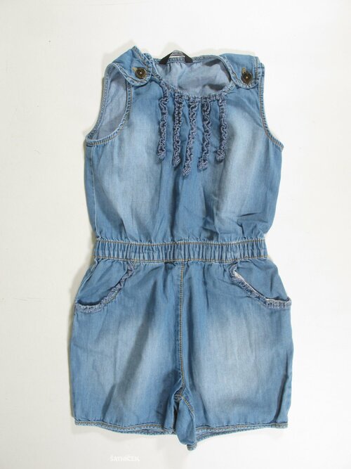 Letní overal modrý slabší secondhand