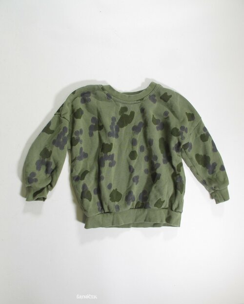 Mikina pro kluky maskáčová secondhand