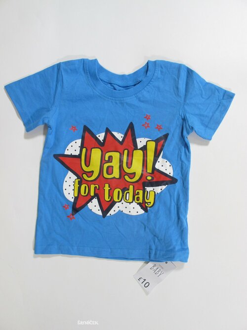 Triko pro kluky modré outlet