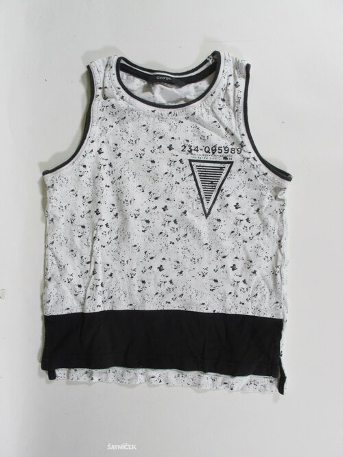 Triko černo bílé pro kluky secondhand