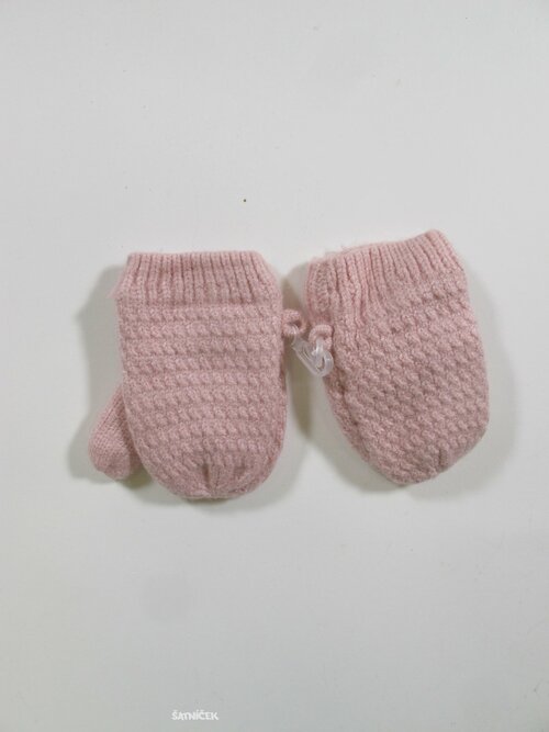 Rukavičky růžové pro holky outlet