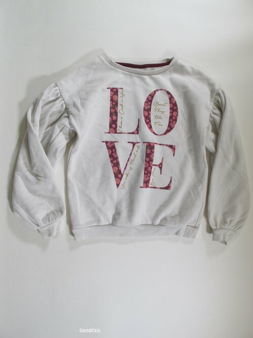 Bílá mikina pro holky secondhhand