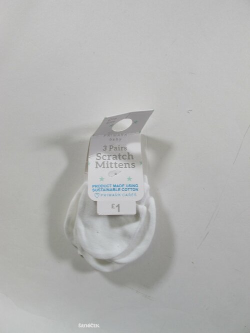 3x rukavičky bílé pro děti outlet