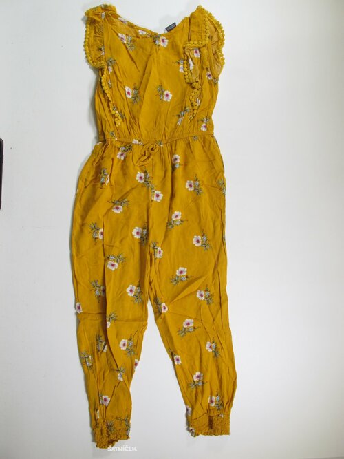 Letní overal okrový secondhand