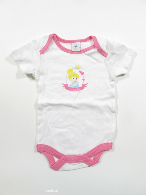 Bílorůžové body s princeznou  secondhand