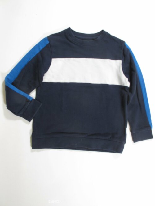 Mikina pro kluky modro bílá secondhand