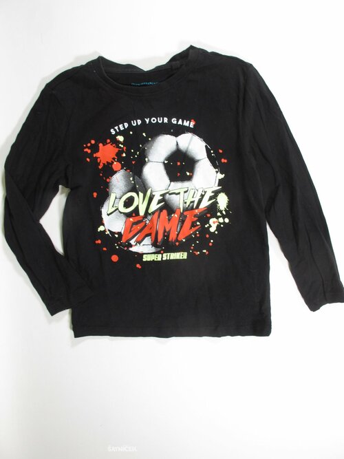 Triko dl.rukáv pro kluky černé secondhnad