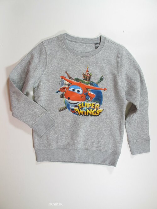 Mikina šedá pro kluky secondhand