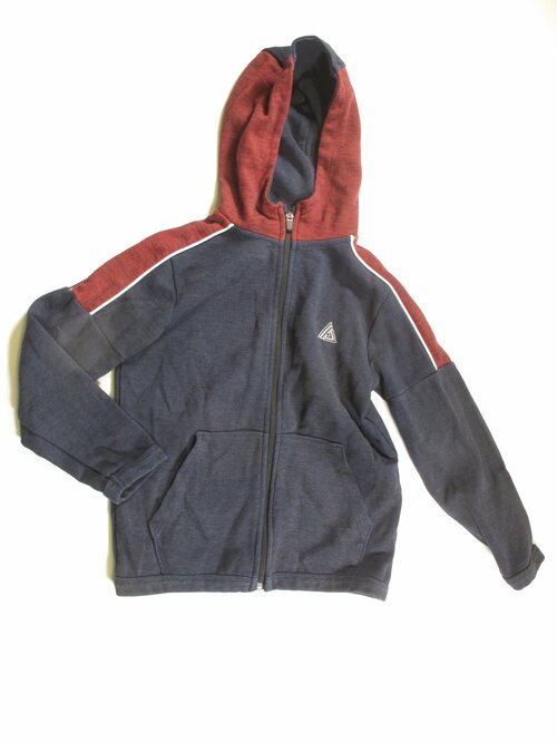 Mikina modro vínová pro kluky secondhand