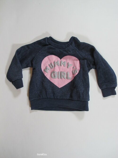 Mikina pro holky modrá secondhand