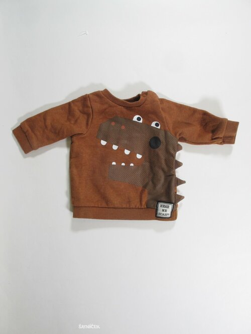 Hnědá mikina pro kluky secondhand