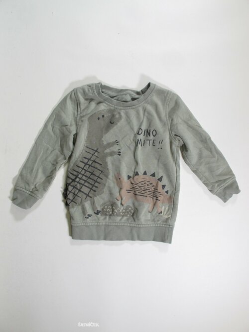 Mikina zelená pro kluky secondhand