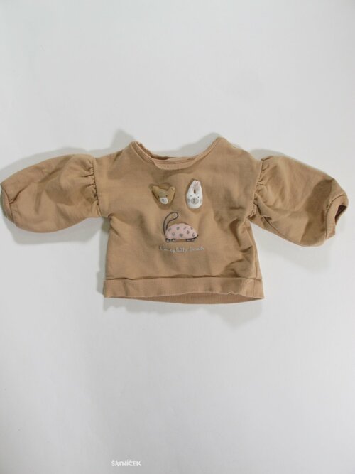 Mikina pro holky hnědá secondhand