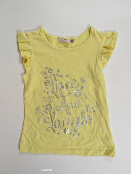 Triko pro holky žluté secondhand