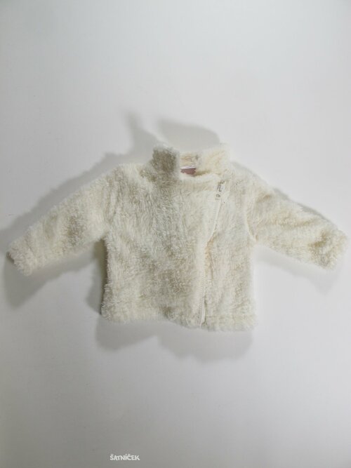 Fleesová mikina světlá pro holky secondhand