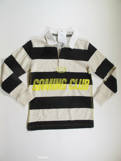 Triko dl rukáv s pruhem outlet