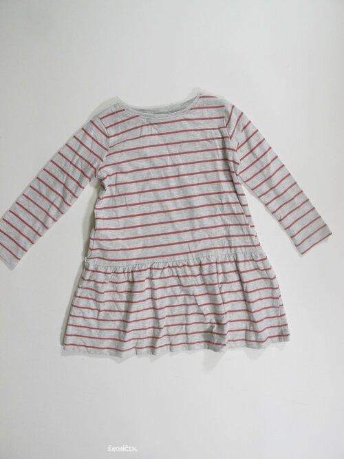 Tunika pro holky dl rukáv s pruhy secondhnad