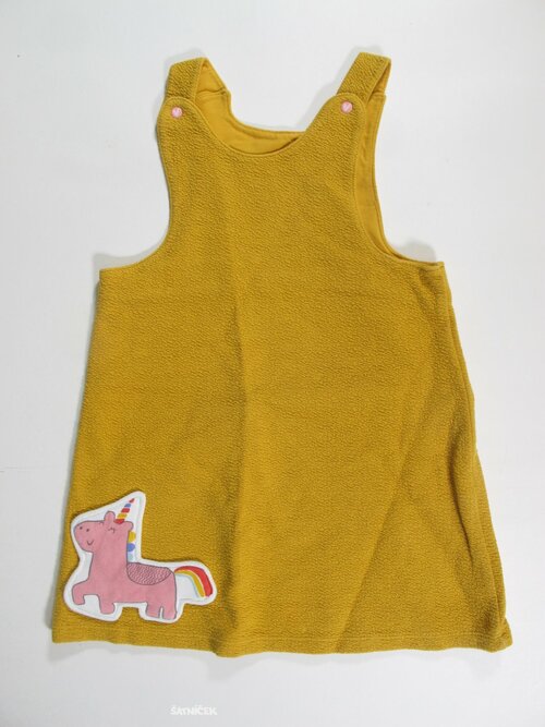 Šaty okrové pro holky secondhand