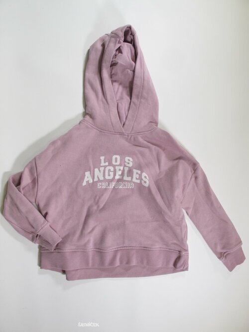 MIkina růžová crop pro holky secondhand