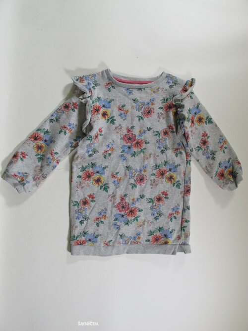 Mikina pro holky s kytkami secondhand