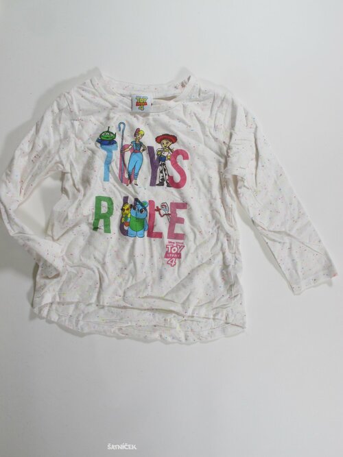 Triko dl.rukáv kropenaté pro holky secondhand