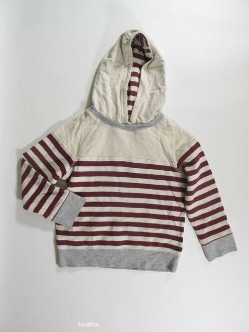 Mikina pro kluky s pruhem secondhand