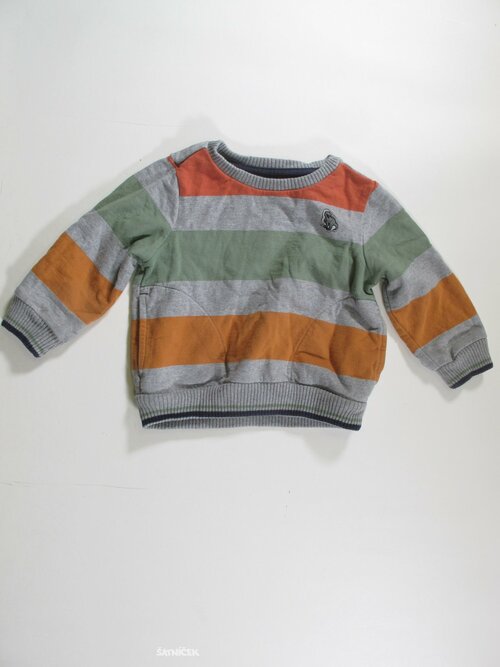 Mikina pro kluky s pruhem secondhand