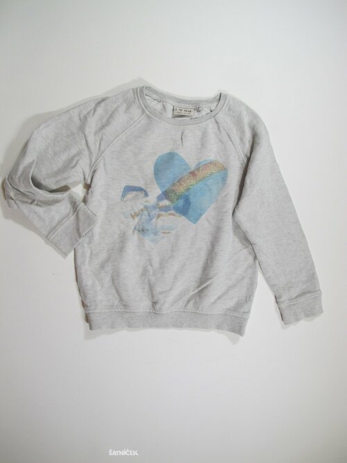 Mikina pro holky šedá secondhand