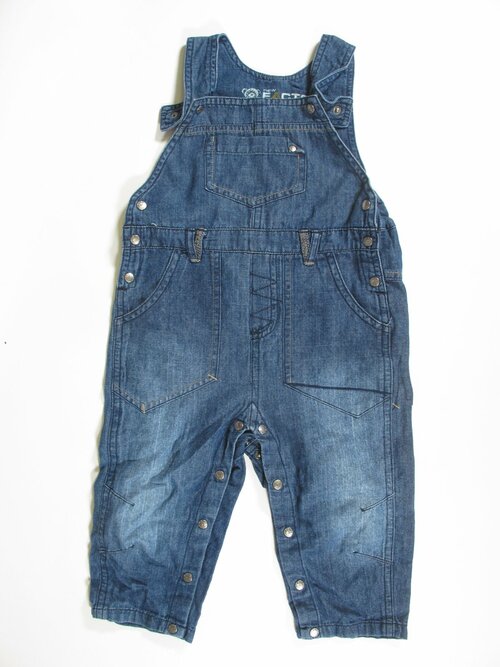 Džínové modré kalhoty overal secondhand
