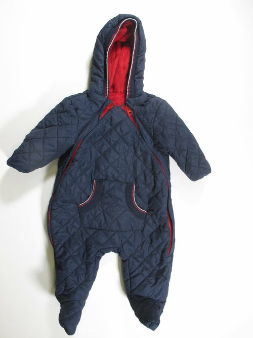 Modrá přechodová kombinéza pro kluky secondhand