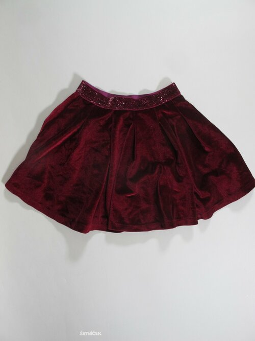 Sametová sukně pro holky  secondhand