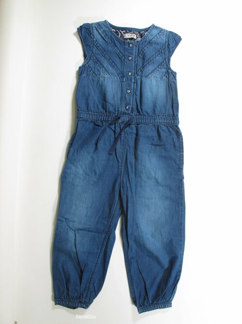 Overal pro holky modrý secondhand