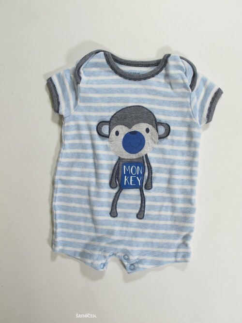 Overal pro kluky bílo modrý secondhand