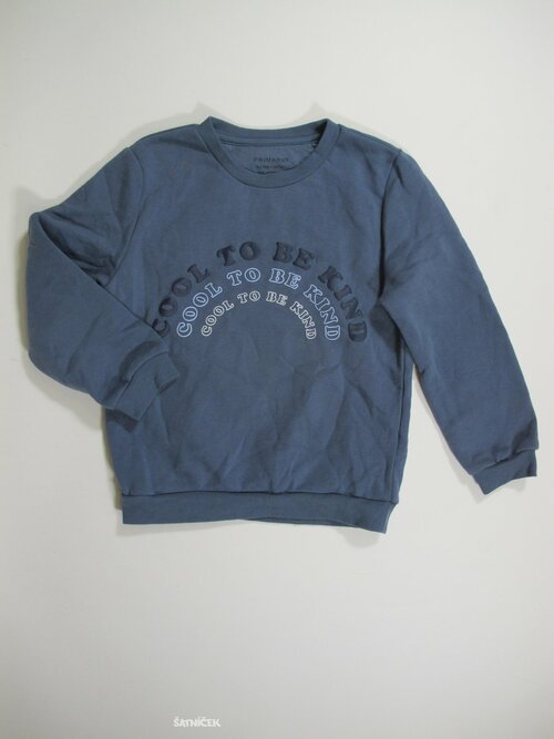 Modrá mikina pro kluky secondhand