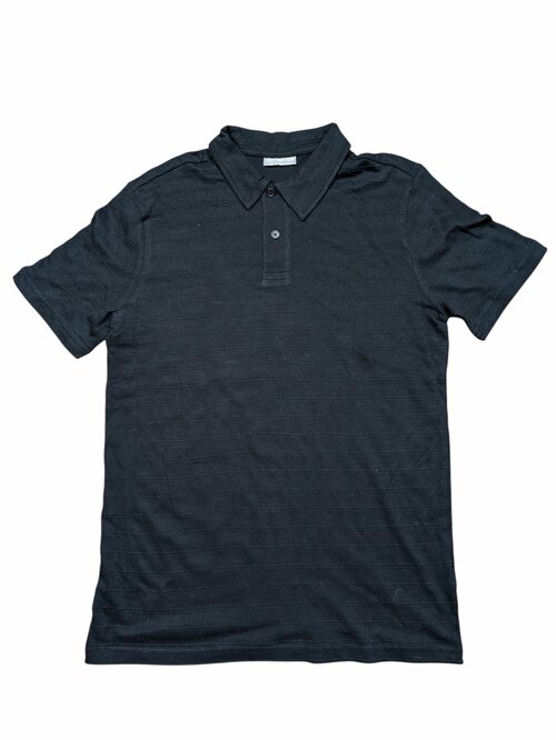 Černé triko s límečkem pro kluky secondhand