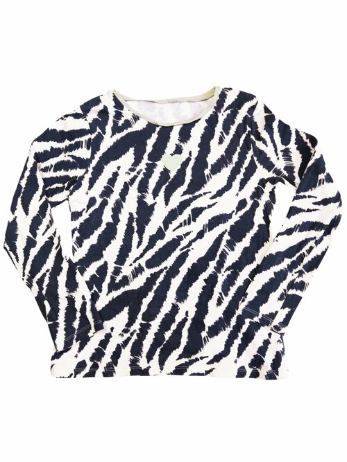 Vzorované triko s dlouhým rukávem pro holky outlet