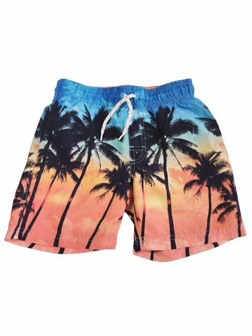 Plavkové kraťasy s palmami pro kluky secondhand