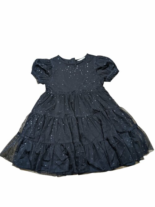 Černé šaty s hvězdami secondhand