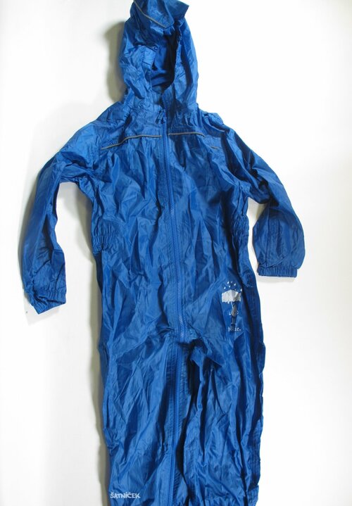 Šustákový overal pro kluky modrý secondhand