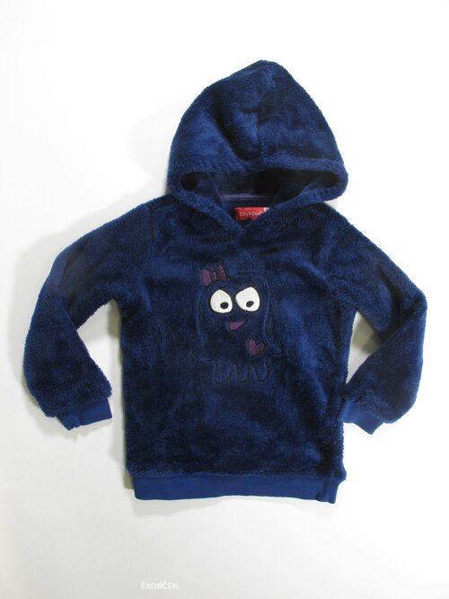 Mikina fleesová pro holky modrá secondhand