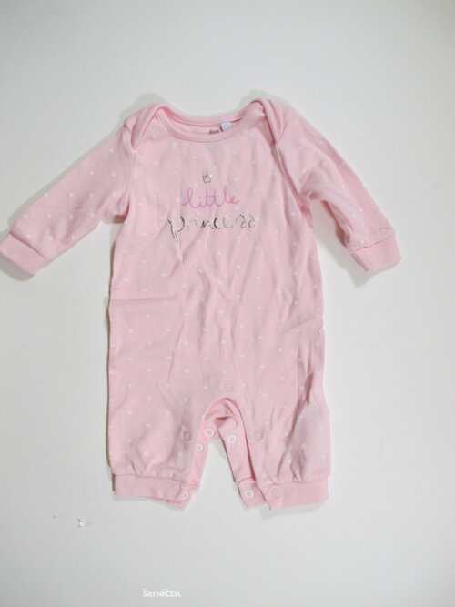 Růžový overal pro holky secondahnd
